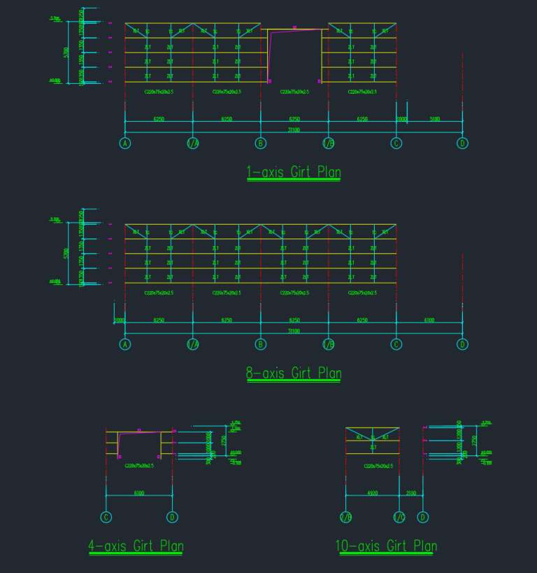 Seismic ground uplift design of steel structure